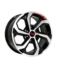 Replica TY1484TRD BKF R17 W7.5 PCD6x139.7 ET30 DIA106.1